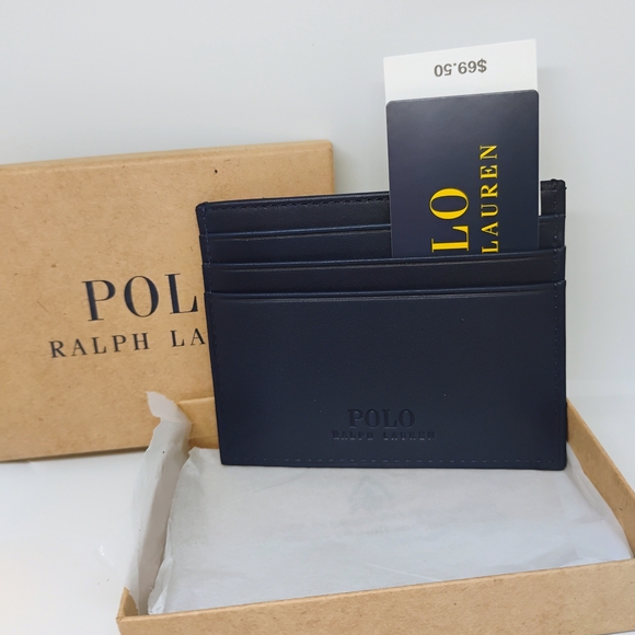 Polo by Ralph Lauren Navy Card Holder
